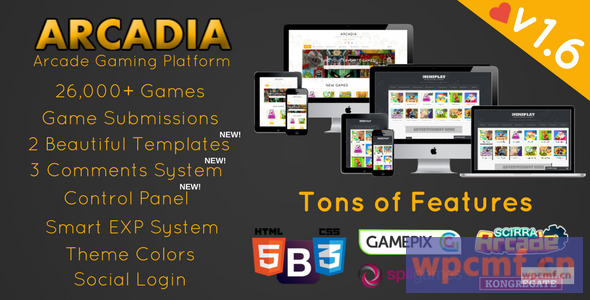 Arcadia V1.6.6    街机游戏平台 可代汉化