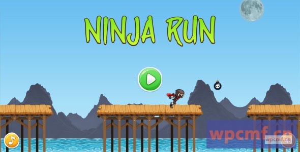 Ninja Run     HTML5手机游戏（CAPX） 可代汉化