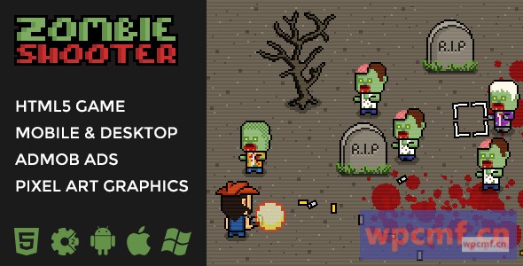 僵尸射击 2D等距动作 可代汉化