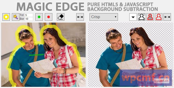 Magic Edge v1.2.0 纯JavaScript背景删除程序 可代汉化