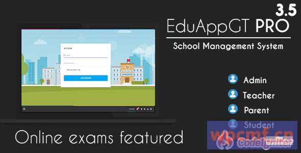EduappGt Pro    学校管理系统 可代汉化