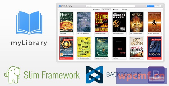 MyLibrary    书籍库管理系统 可代汉化