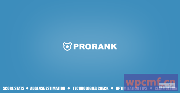 Prorank v1.0.2    分析仪统计网站 可代汉化