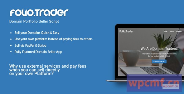 foliotrader    域名投资组合卖家脚本 可代汉化