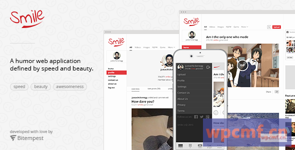 微笑媒体v1.5.0    娱乐病毒平台 可代汉化