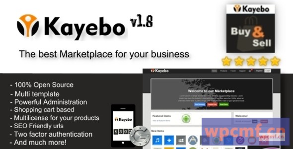Kayebo V1.8     PHP数字市场脚本 可代汉化