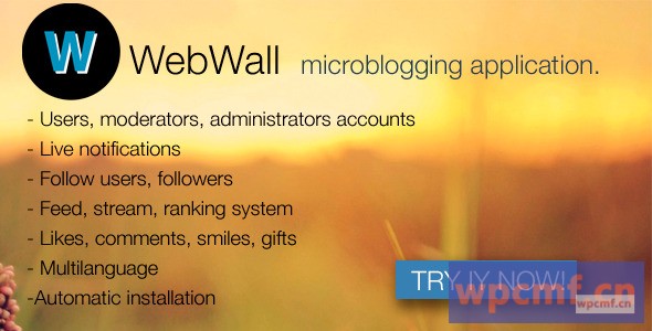 WebWall v1.1 社交微博应用 可代汉化