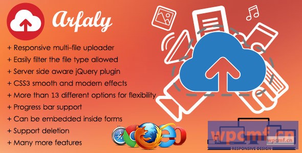 Arfaly.js 功能强大且响应迅速的多数字文件上传程序 可代汉化