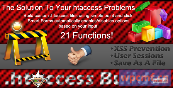 .htaccess Builder. 可代汉化
