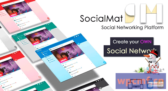 Socialmat v1.6.2 社交网络平台 可代汉化