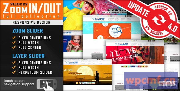 jquery滑块充分响应/输出效果 可代汉化