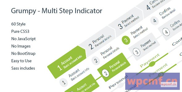 脾气暴躁   多步指示器60风格 可代汉化
