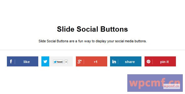 滑动社交按钮 可代汉化