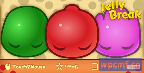 果冻突破    HTML5 Match3游戏 可代汉化