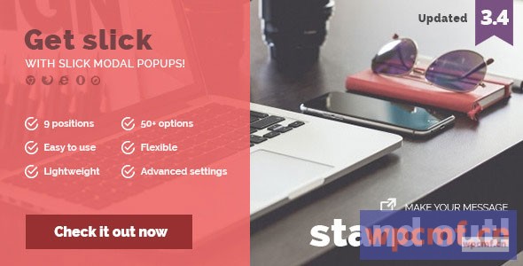 Slick Mocal     CSS3 Powered弹出窗口 可代汉化