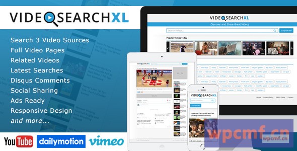 VideoSearchXL    多源视频搜索引擎 可代汉化