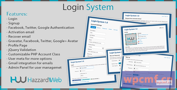 账户系统多功能 可代汉化