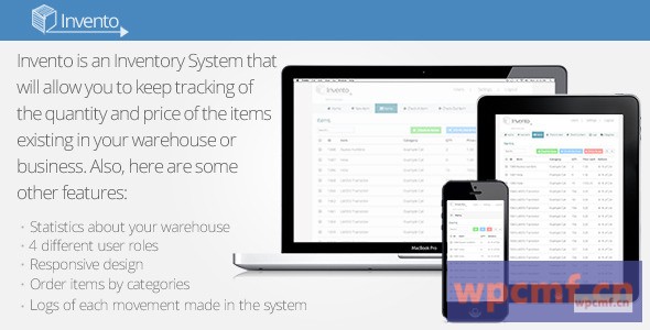 Invento    简单库存系统 可代汉化
