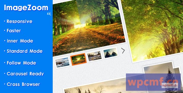 ImageZoom 响应式查询图像缩放插件 可代汉化