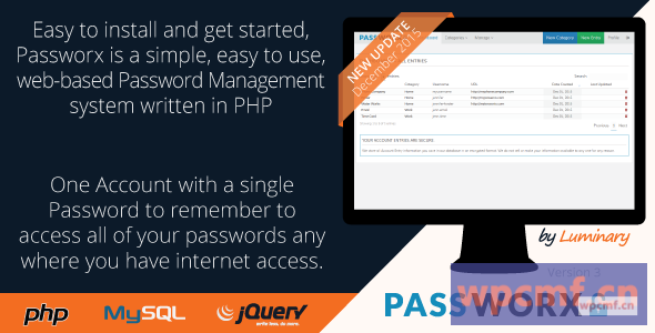 Passworx密码储物柜 可代汉化