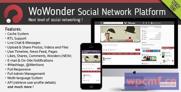 WoWonder    终极社交网络平台 可代汉化