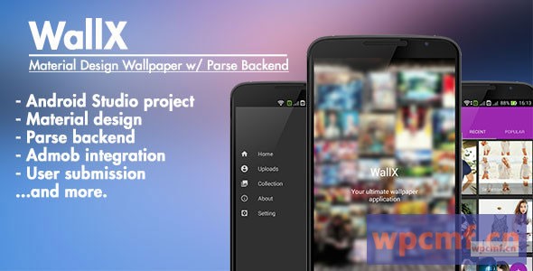 WALLX：材料设计壁纸和解析后端1.2.0 可代汉化