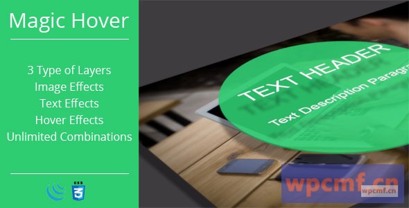 魔法悬停 JavaScript插件 可代汉化