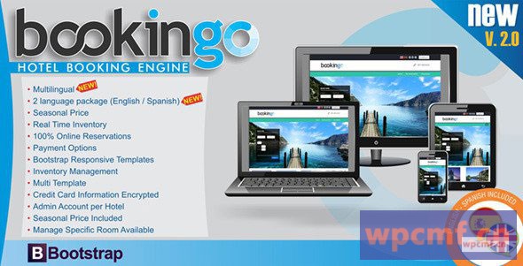 Bookingo    酒店预订系统 可代汉化