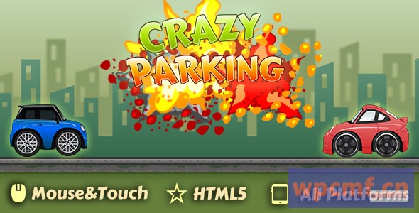 CrazyParking Html5游戏 可代汉化