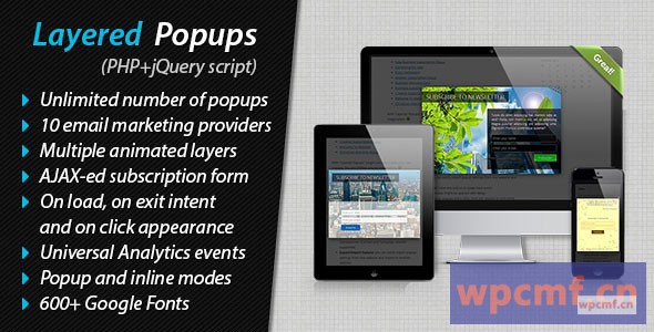 分层弹出窗口 可代汉化