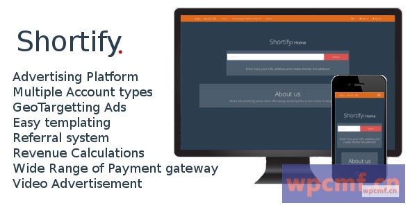 Shortify独特广告平台 可代汉化