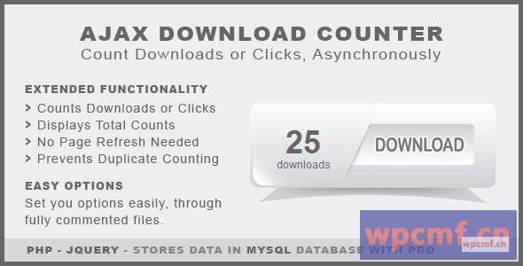 Ajax下载计数器 可代汉化
