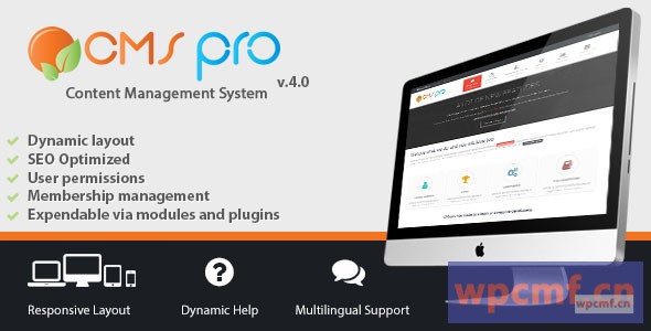 CMS Pro    内容管理系统 可代汉化