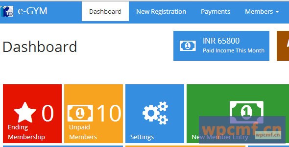 健身房/健身俱乐部管理和管理 可代汉化