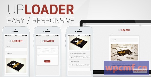 简单且响应迅速的图像上传器 可代汉化