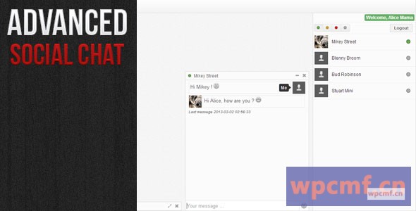 高级社交聊天 可代汉化