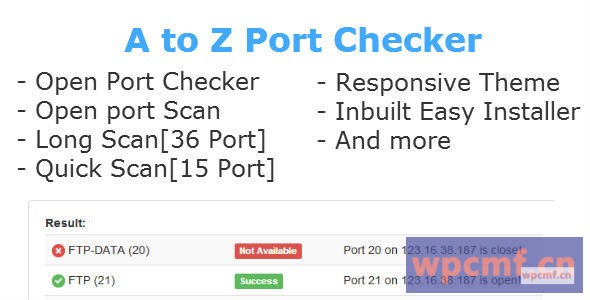 A到Z端口检查器 可代汉化