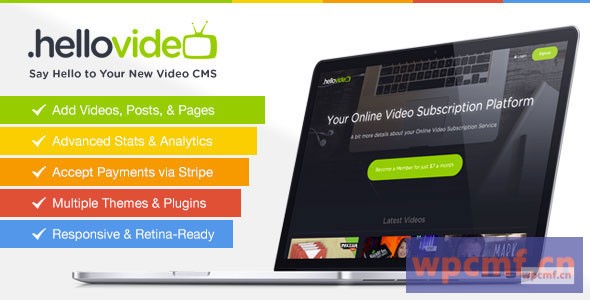 HelloVideo 视频CMS 可代汉化