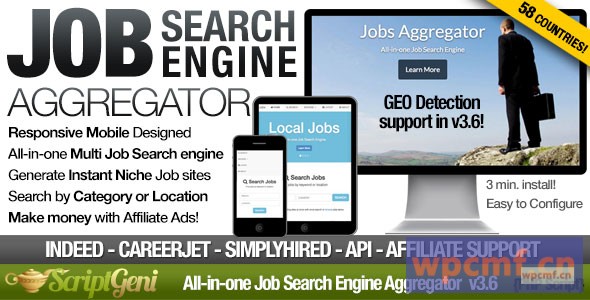 即时作业搜索引擎聚合器 可代汉化