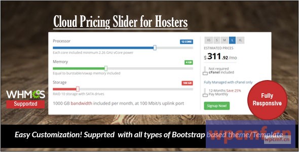 云定价滑块 可代汉化