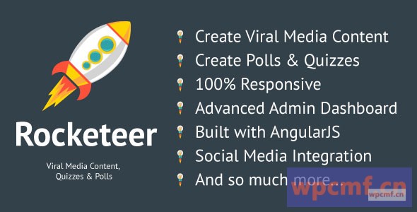 Rocketeer    病毒媒体内容，测验和民意调查 可代汉化