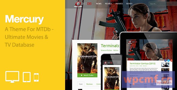 Mercury     MTDB（电影和电视数据库）的主题 可代汉化