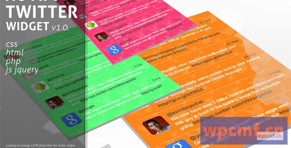 没有API Twitter小部件 可代汉化