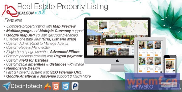 Realcon房地产房源V3.4 可代汉化