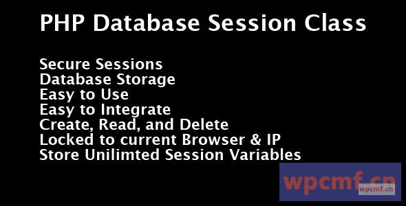 PHP数据库会话类 可代汉化