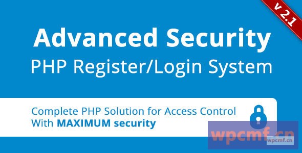 高级安全 PHP注册/登录系统 可代汉化