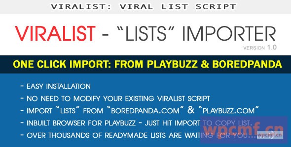 PlayBuzz和BoredPanda列出病毒主义者进口商 可代汉化