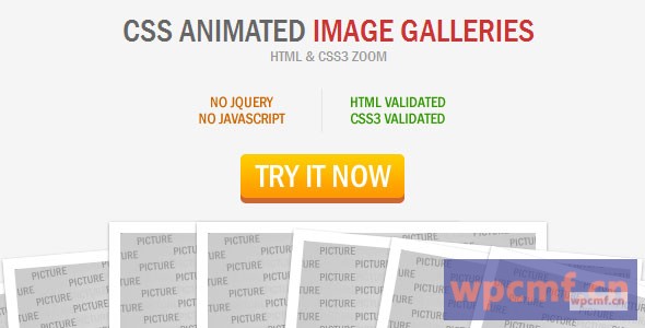 CSS动画图片库 可代汉化
