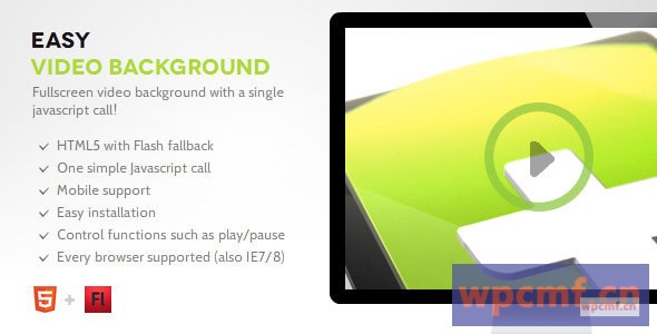 简单的视频背景 可代汉化