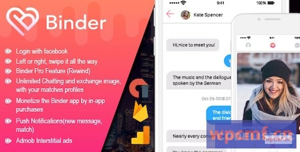 活页夹v13.5 带管理面板的约会克隆应用 iOS 可代汉化